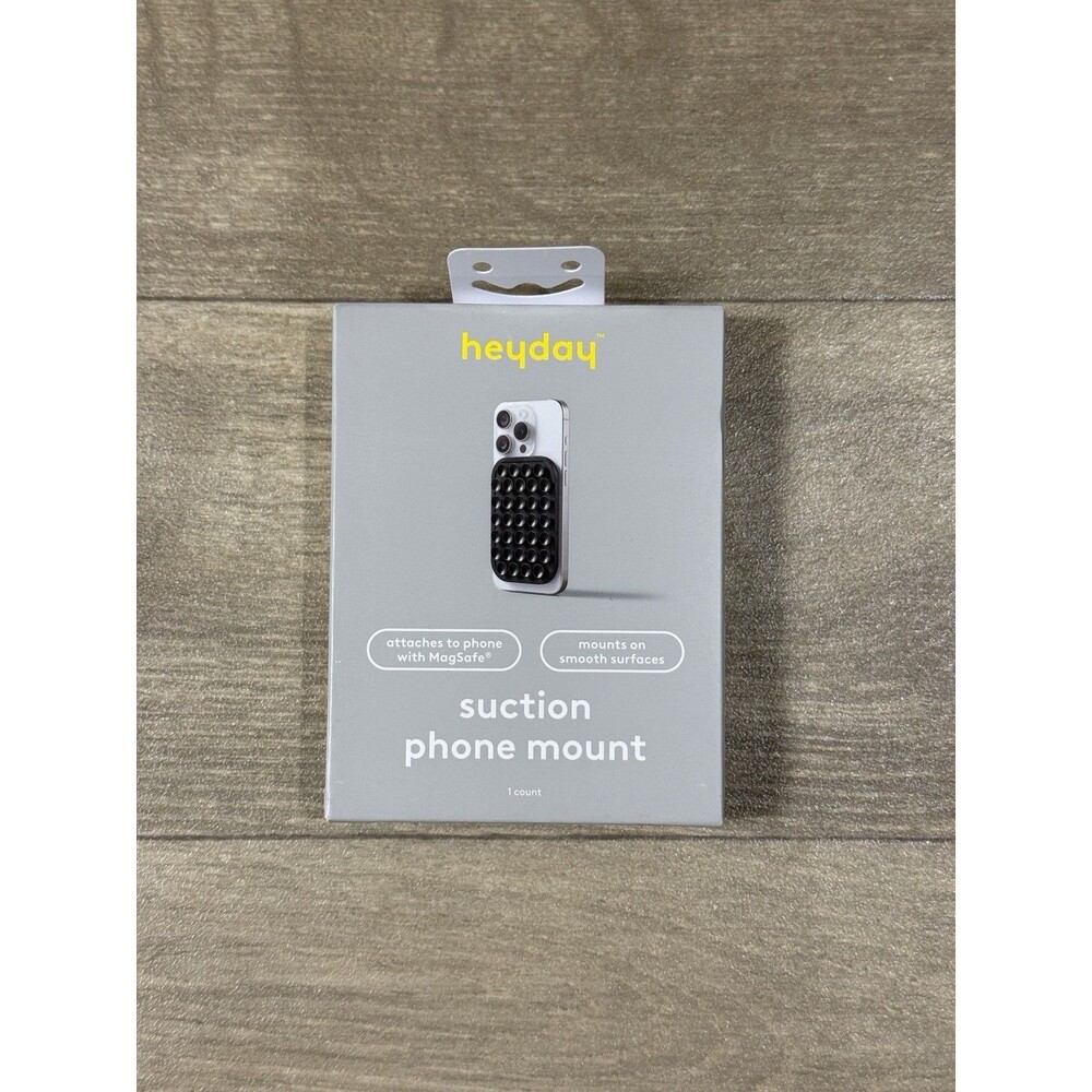 Heyday Suction Phone Mount Black